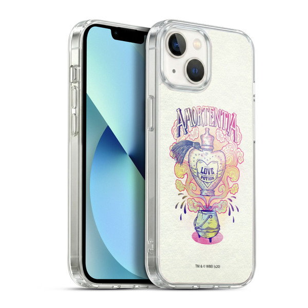 Harry Potter Deathly Hallows XXVI Love Potion Soft Gel Case for Apple iPhone 13
