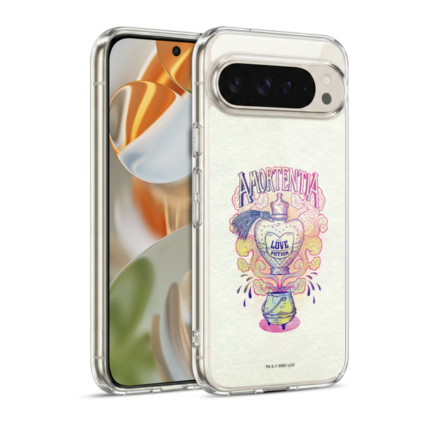 Harry Potter Deathly Hallows XXVI Love Potion Soft Gel Case for Google Pixel 9 / Pixel 9 Pro