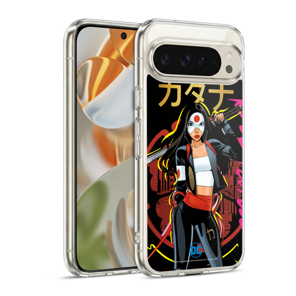 DC Women Core Compositions Katana Soft Gel Case for Google Pixel 9 / Pixel 9 Pro