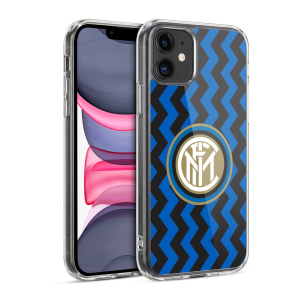Fc Internazionale Milano 2020/21 Crest Kit Home Soft Gel Case for Apple iPhone 11