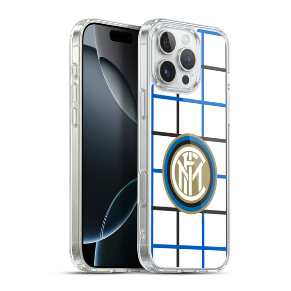 Fc Internazionale Milano 2020/21 Crest Kit Away Soft Gel Case for Apple iPhone 16 Pro Max & MagSafe