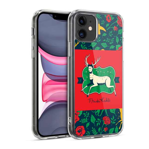 Frida Kahlo Icons Deer Soft Gel Case for Apple iPhone 11