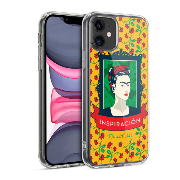 Frida Kahlo Icons Frame Soft Gel Case for Apple iPhone 11