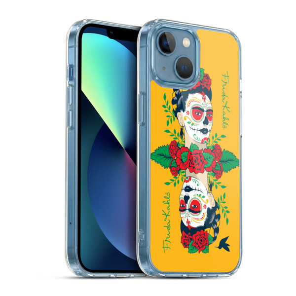 Frida Kahlo Icons Mirror Soft Gel Case for Apple iPhone 13 Mini & MagSafe