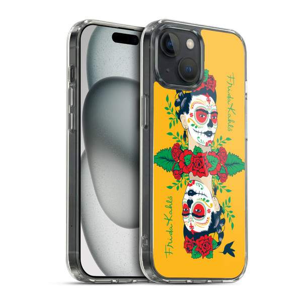 Frida Kahlo Icons Mirror Soft Gel Case for Apple iPhone 15 & MagSafe