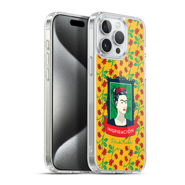 Frida Kahlo Icons Frame Soft Gel Case for Apple iPhone 15 Pro Max & MagSafe