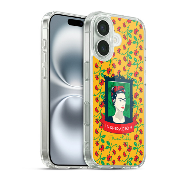 Frida Kahlo Icons Frame Soft Gel Case for Apple iPhone 16 & MagSafe