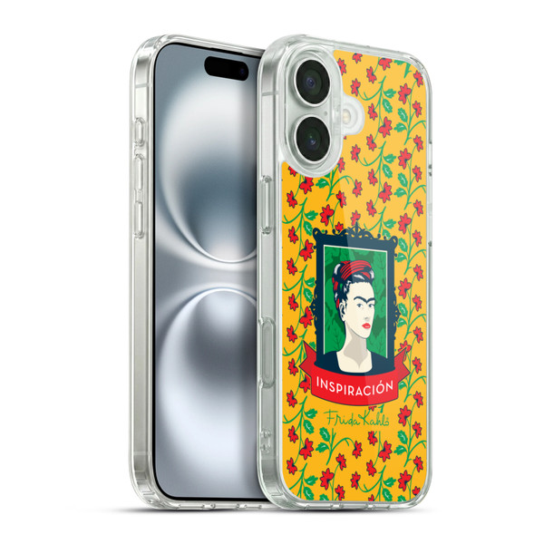 Frida Kahlo Icons Frame Soft Gel Case for Apple iPhone 16 Plus & MagSafe
