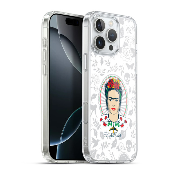 Frida Kahlo Icons Portrait Soft Gel Case for Apple iPhone 16 Pro Max & MagSafe