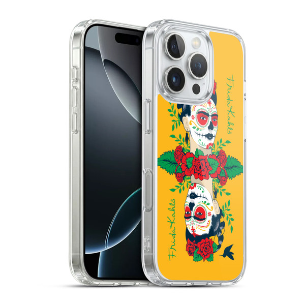 Frida Kahlo Icons Mirror Soft Gel Case for Apple iPhone 16 Pro & MagSafe