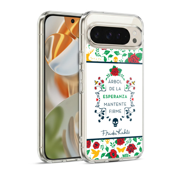 Frida Kahlo Icons Typography Soft Gel Case for Google Pixel 9 / Pixel 9 Pro