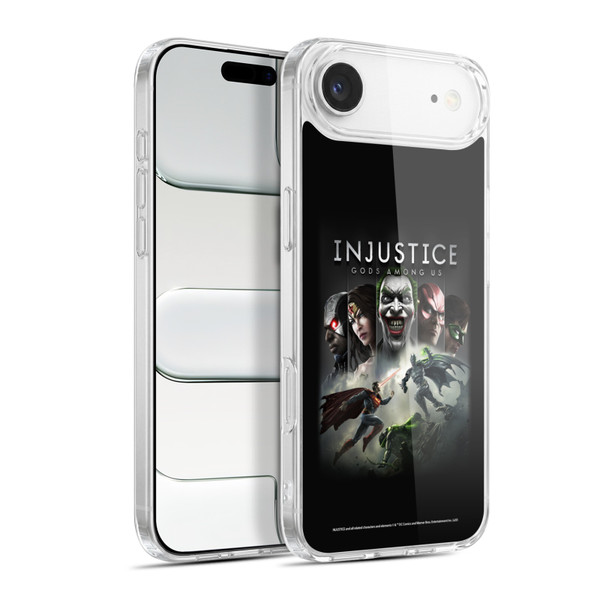 Injustice Gods Among Us Key Art Poster Soft Gel Case for Apple iPhone 17 Air