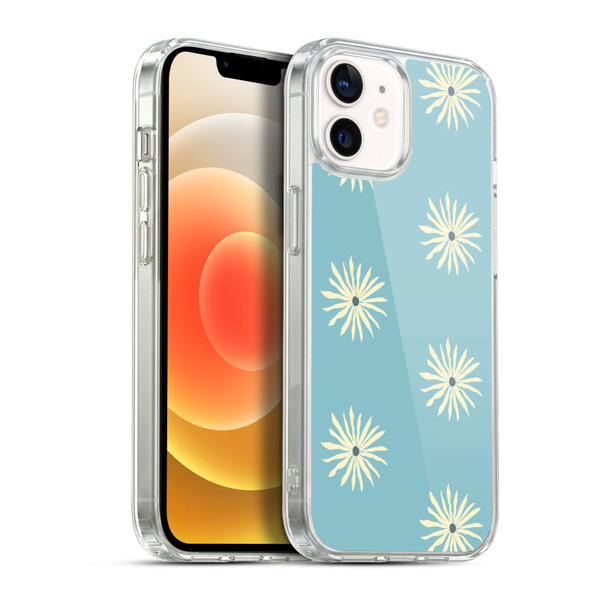 Gabriela Thomeu Retro Sun Blue Soft Gel Case for Apple iPhone 12 / iPhone 12 Pro & MagSafe