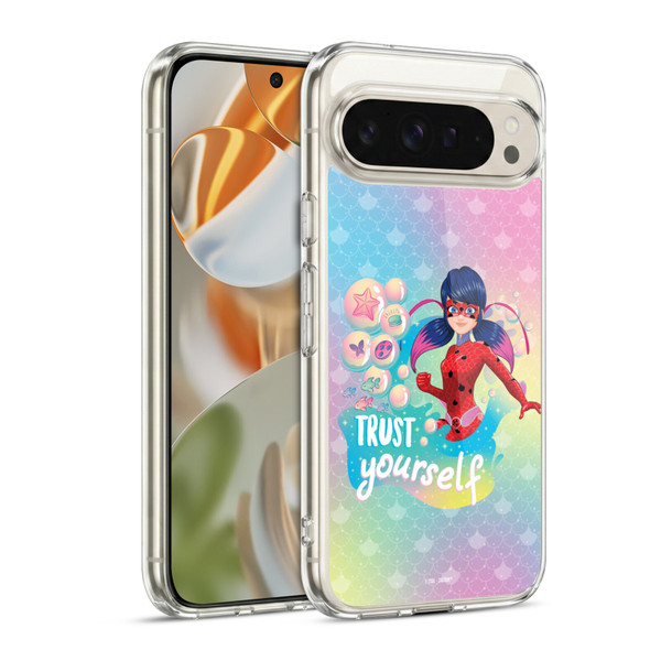 Miraculous Ladybug Aqua Ladybug Trust Yourself Soft Gel Case for Google Pixel 9 / Pixel 9 Pro
