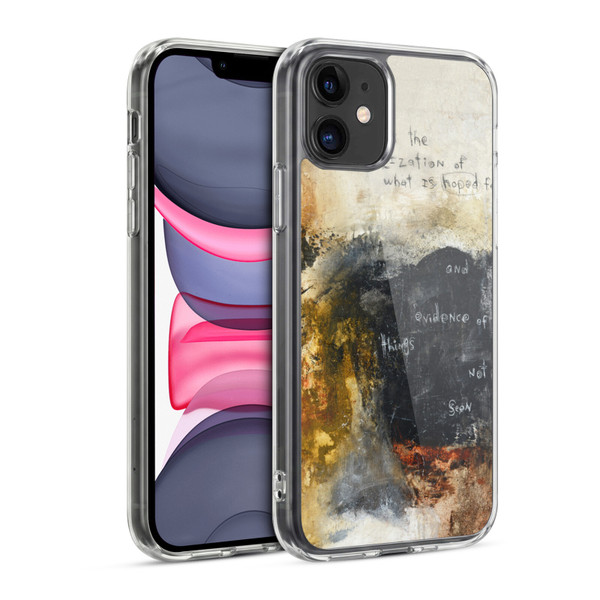 Michel Keck Religious Abstract Hebrews Soft Gel Case for Apple iPhone 11