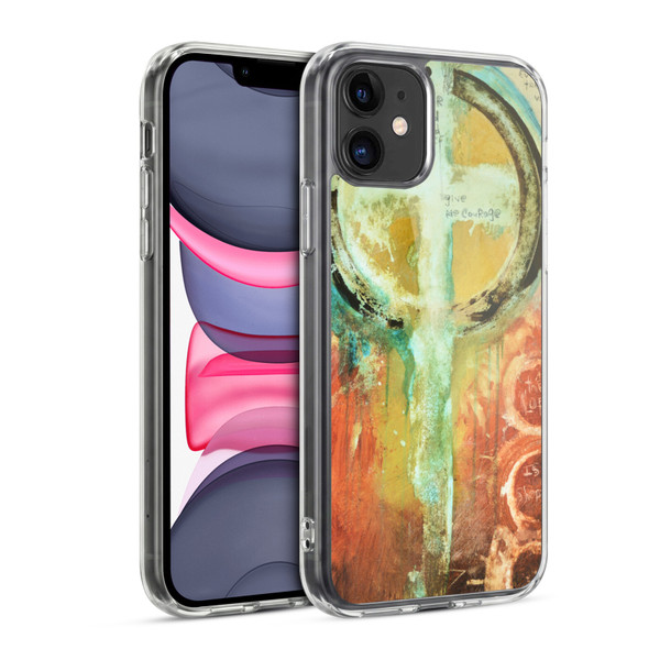 Michel Keck Religious Abstract Psalm 2 Soft Gel Case for Apple iPhone 11