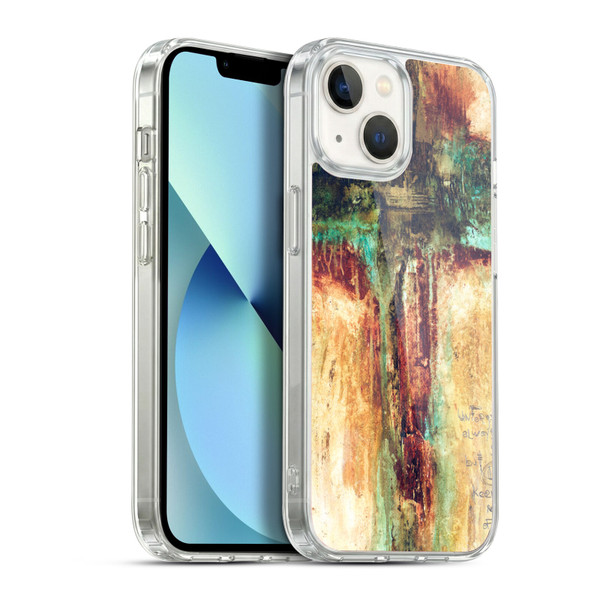 Michel Keck Religious Abstract Corinthians Soft Gel Case for Apple iPhone 13