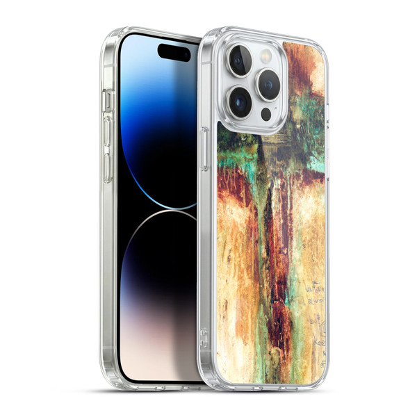 Michel Keck Religious Abstract Corinthians Soft Gel Case for Apple iPhone 13 Pro Max & MagSafe