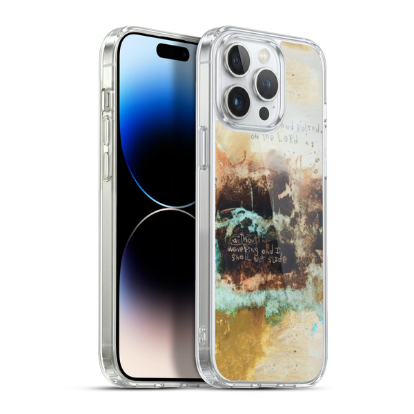 Michel Keck Religious Abstract Psalm 3 Soft Gel Case for Apple iPhone 13 Pro Max & MagSafe