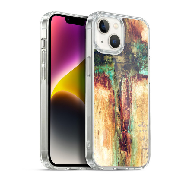 Michel Keck Religious Abstract Corinthians Soft Gel Case for Apple iPhone 14