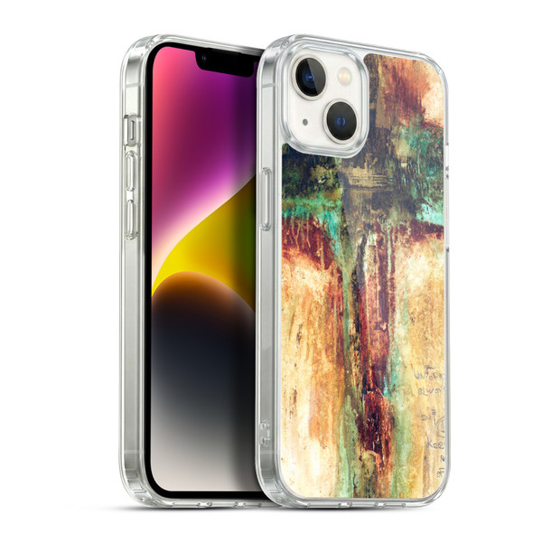 Michel Keck Religious Abstract Corinthians Soft Gel Case for Apple iPhone 14 Plus & MagSafe
