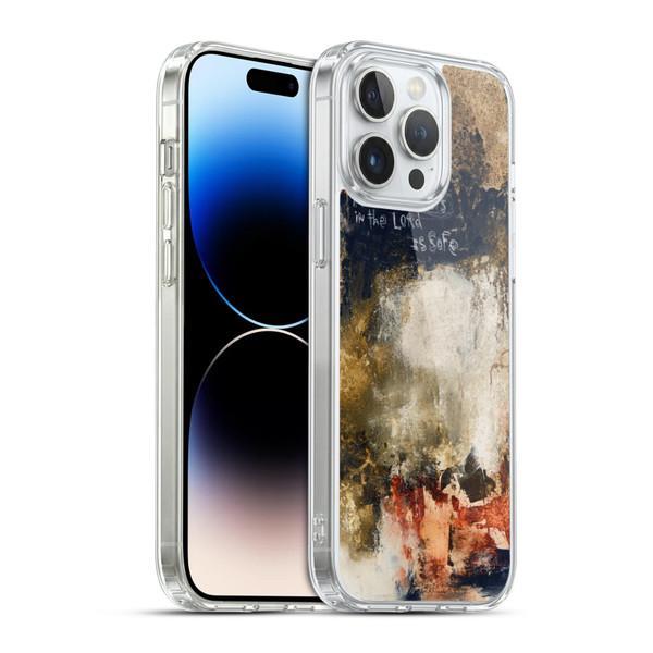 Michel Keck Religious Abstract Proverbs Soft Gel Case for Apple iPhone 14 Pro Max & MagSafe