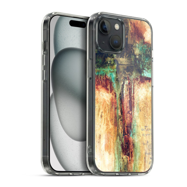 Michel Keck Religious Abstract Corinthians Soft Gel Case for Apple iPhone 15 Plus & MagSafe