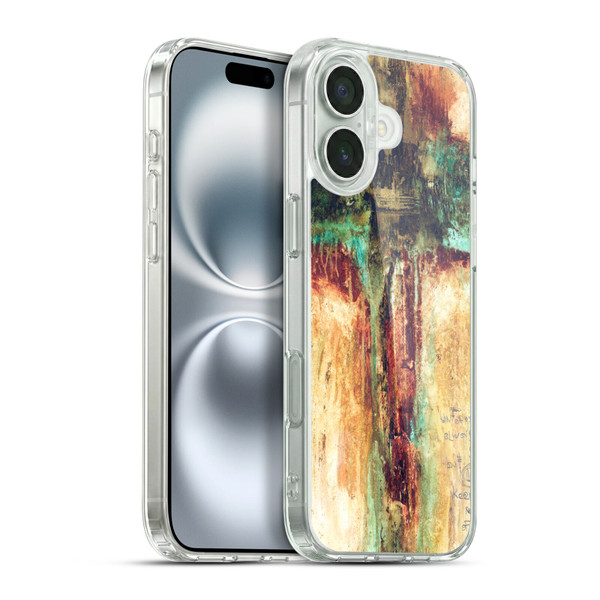 Michel Keck Religious Abstract Corinthians Soft Gel Case for Apple iPhone 16 Plus & MagSafe
