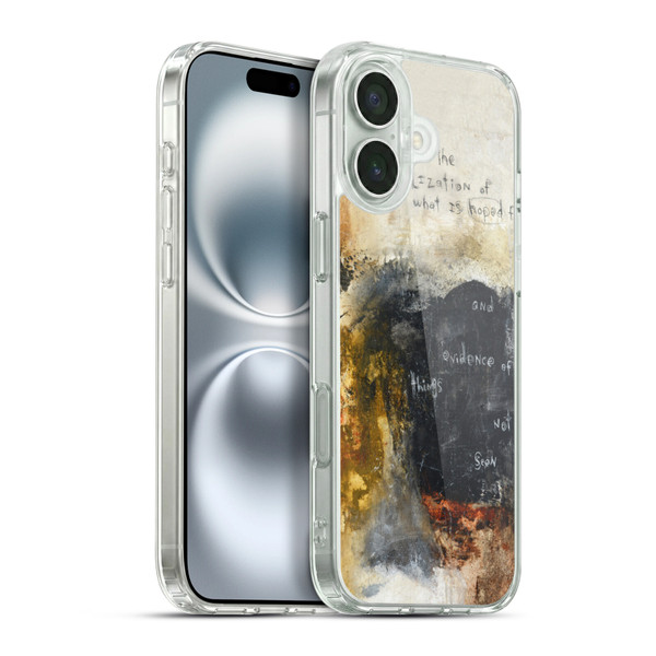 Michel Keck Religious Abstract Hebrews Soft Gel Case for Apple iPhone 16 Plus & MagSafe