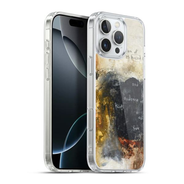 Michel Keck Religious Abstract Hebrews Soft Gel Case for Apple iPhone 16 Pro Max & MagSafe