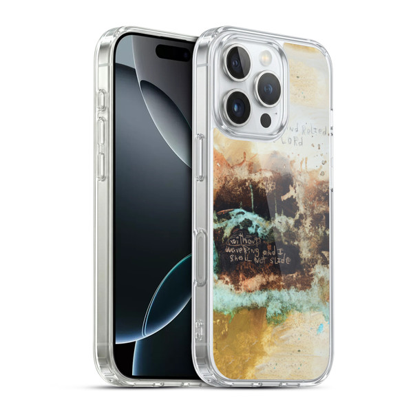 Michel Keck Religious Abstract Psalm 3 Soft Gel Case for Apple iPhone 16 Pro & MagSafe