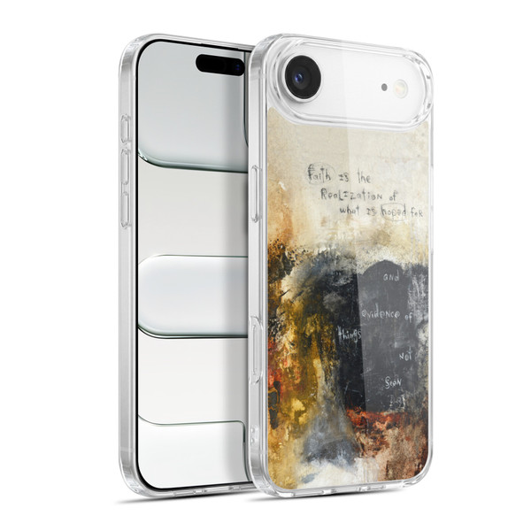Michel Keck Religious Abstract Hebrews Soft Gel Case for Apple iPhone 17 Air