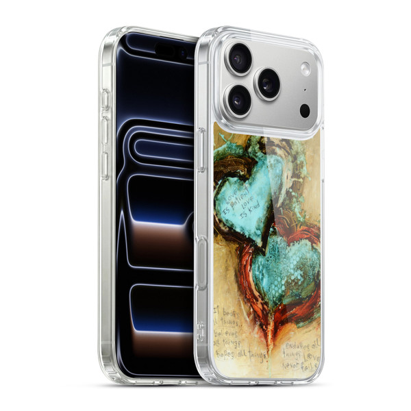 Michel Keck Religious Abstract Corinthians 2 Soft Gel Case for Apple iPhone 17 Pro Max
