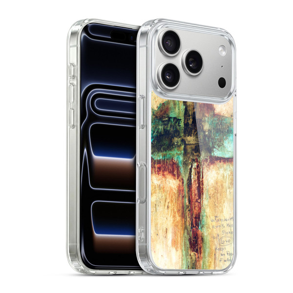 Michel Keck Religious Abstract Corinthians Soft Gel Case for Apple iPhone 17 Pro