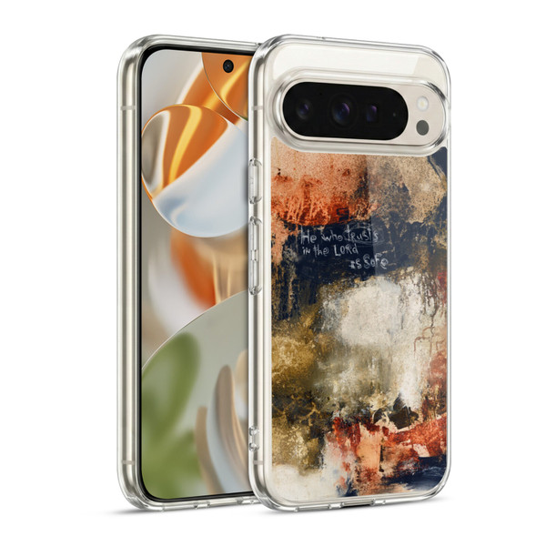 Michel Keck Religious Abstract Proverbs Soft Gel Case for Google Pixel 9 / Pixel 9 Pro