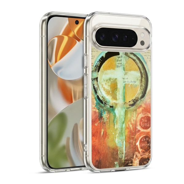 Michel Keck Religious Abstract Psalm 2 Soft Gel Case for Google Pixel 9 / Pixel 9 Pro