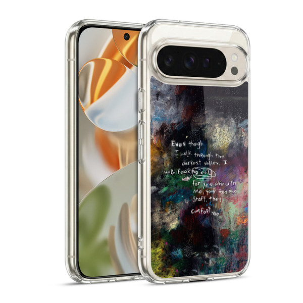 Michel Keck Religious Abstract Psalm 4 Soft Gel Case for Google Pixel 9 / Pixel 9 Pro