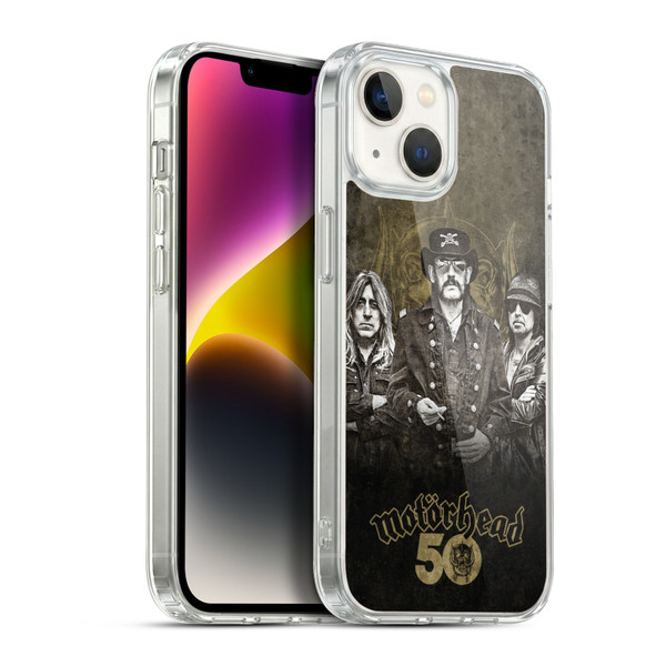 Motorhead 50th Anniversary Group Soft Gel Case for Apple iPhone 14