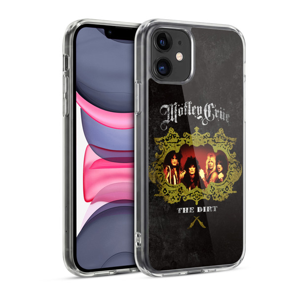 Motley Crue Key Art The Dirt Frame Soft Gel Case for Apple iPhone 11