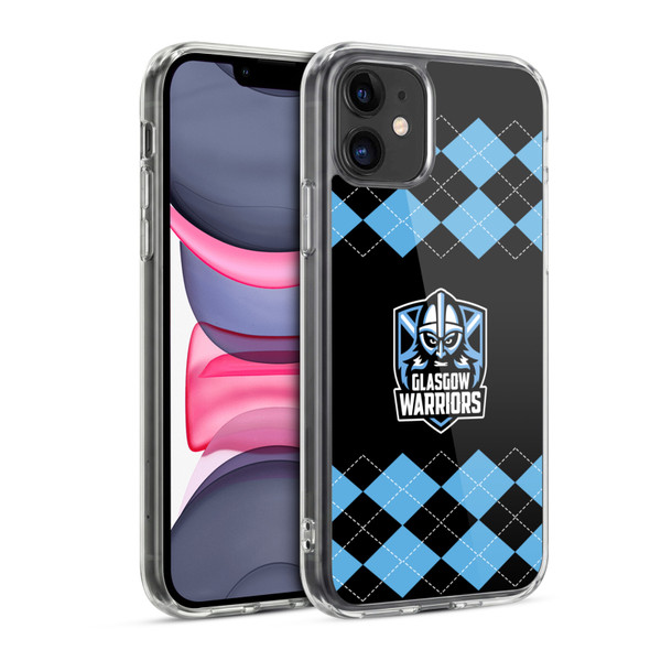 Glasgow Warriors Logo 2 Argyle Soft Gel Case for Apple iPhone 11