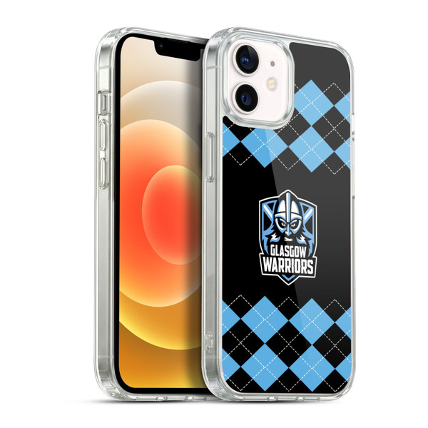 Glasgow Warriors Logo 2 Argyle Soft Gel Case for Apple iPhone 12 / iPhone 12 Pro & MagSafe