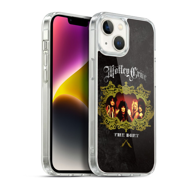 Motley Crue Key Art The Dirt Frame Soft Gel Case for Apple iPhone 14