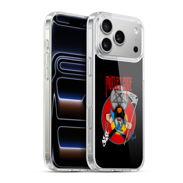Motley Crue Key Art Allister Soft Gel Case for Apple iPhone 17 Pro Max