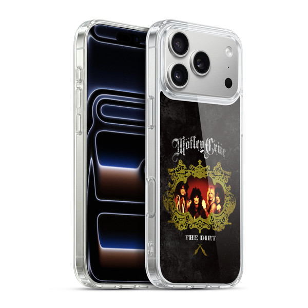 Motley Crue Key Art The Dirt Frame Soft Gel Case for Apple iPhone 17 Pro Max