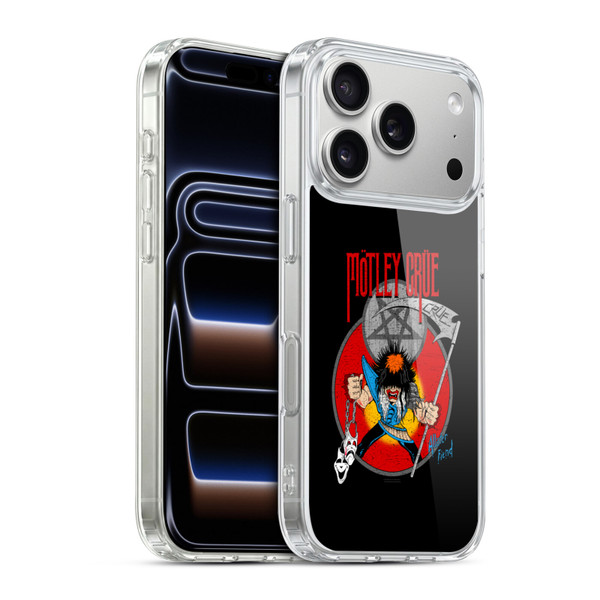 Motley Crue Key Art Allister Soft Gel Case for Apple iPhone 17 Pro