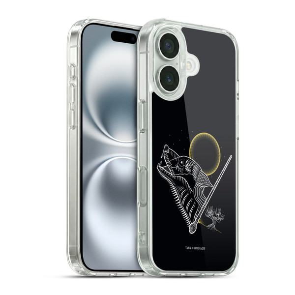 Harry Potter Deathly Hallows XXII Werewolf Soft Gel Case for Apple iPhone 16 & MagSafe