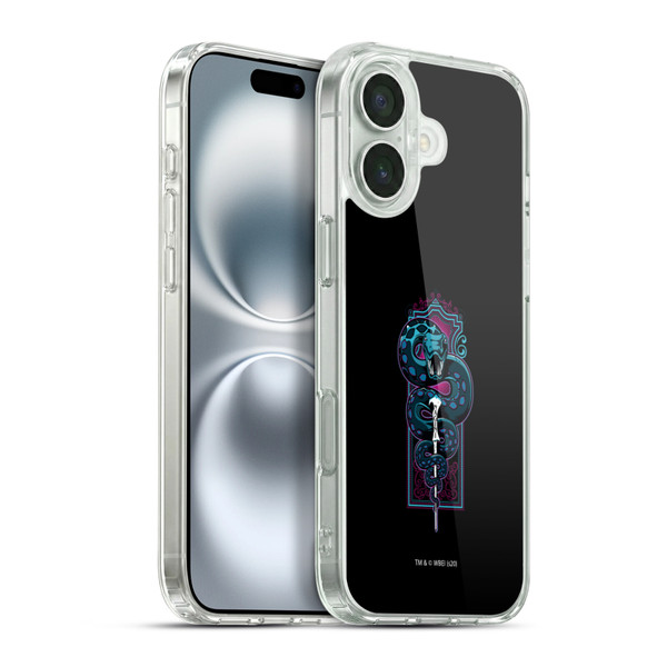 Harry Potter Deathly Hallows XXII Nagini Soft Gel Case for Apple iPhone 16 Plus & MagSafe