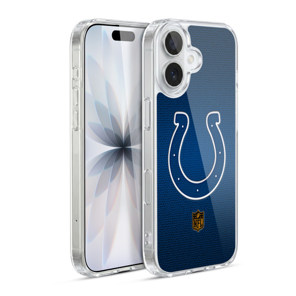 NFL Indianapolis Colts Logo Football Soft Gel Case for Apple iPhone 17