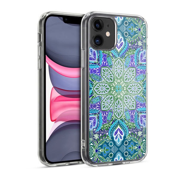Micklyn Le Feuvre Mandala Peacock Summer Soft Gel Case for Apple iPhone 11