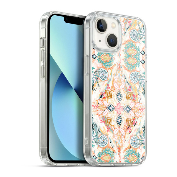Micklyn Le Feuvre Mandala Wonderland in Spring Soft Gel Case for Apple iPhone 13
